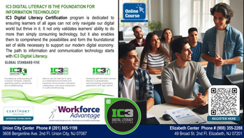 IC3 Digital Literacy WorkForce Advantage Program Image